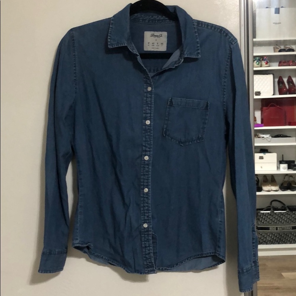 Chambray Top